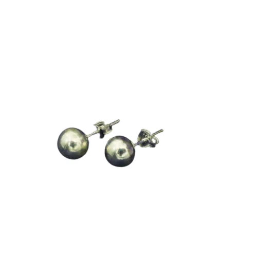 silver earrings